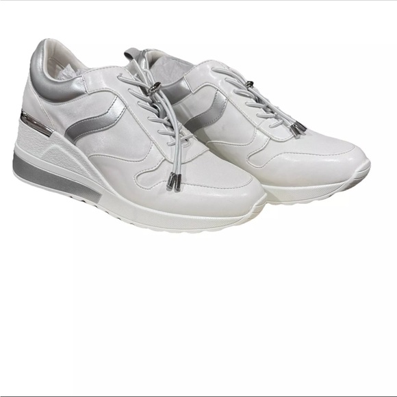 Anne Klein Womens‎ Maze White Casual And Fashion Sneakers Size 8 - Picture 1 of 6
